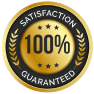 100% Satisfaction Logo - Turnkey Lightings