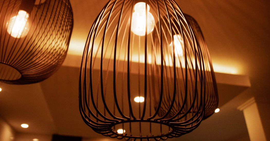 organically shaped hanging lights - TurnKey Lightings