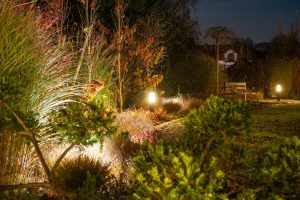 Energy-efficient garden lighting